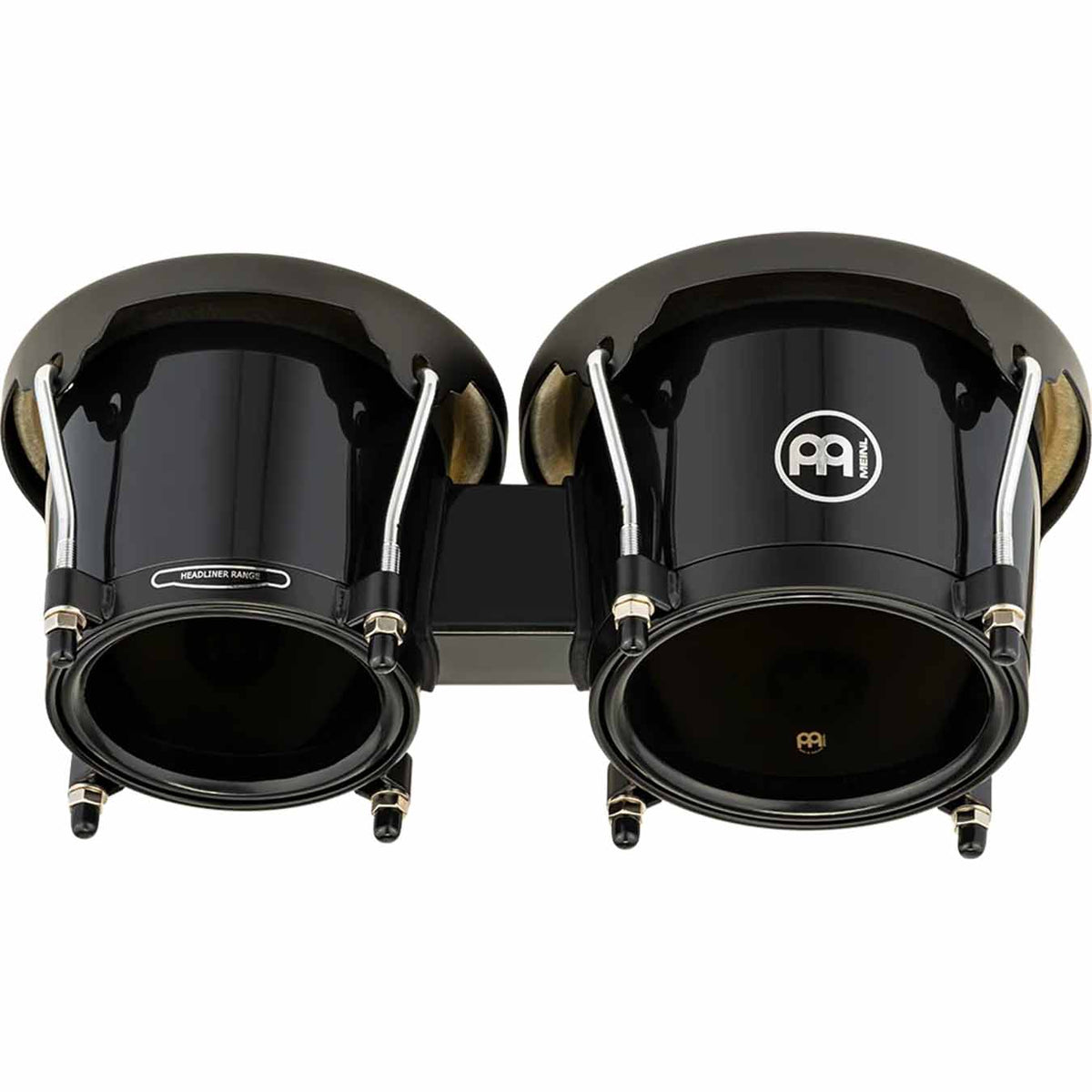 Meinl Journey Series Bongo Molded ABS Bongo, Black - HB50BK