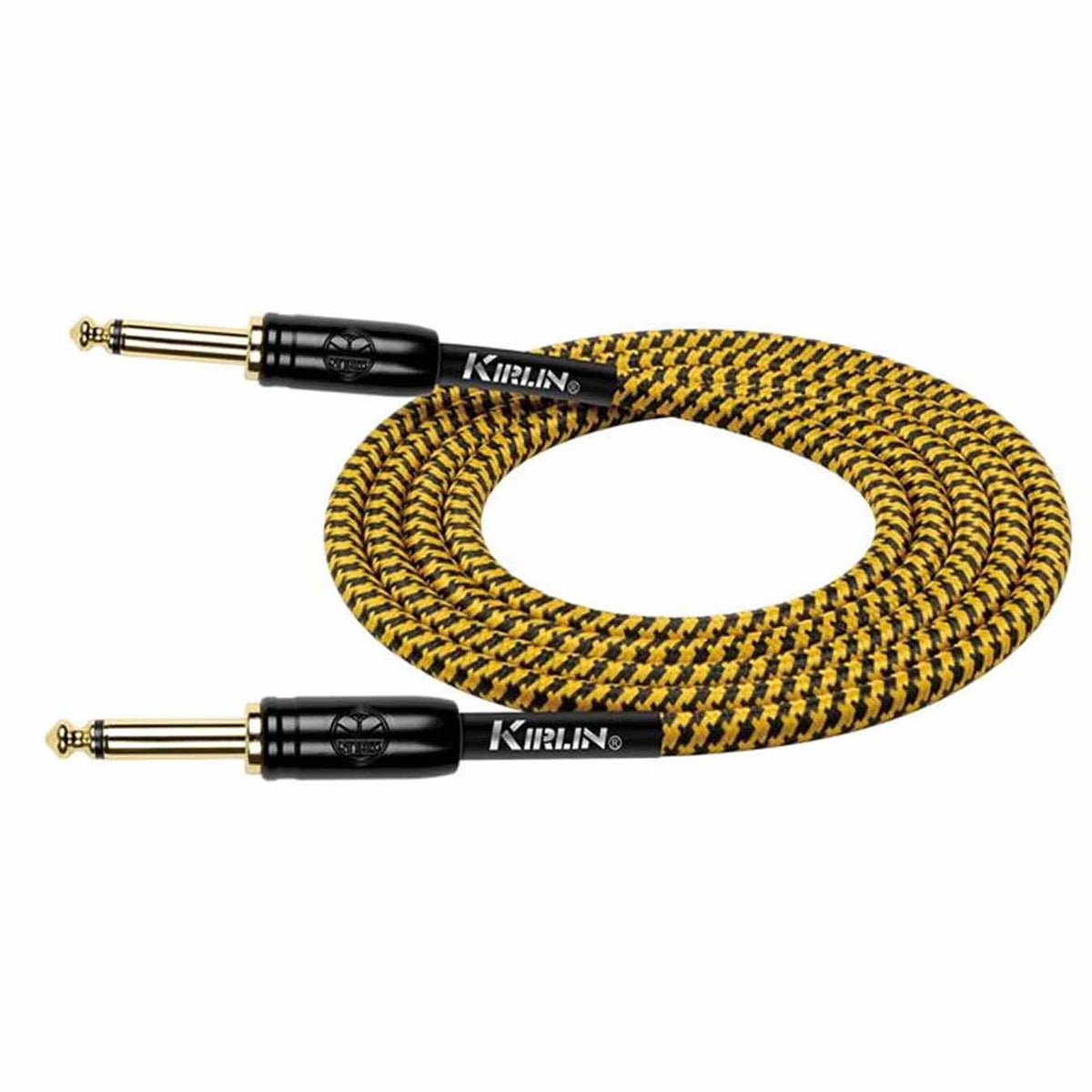 Kirlin IW-241BCG GOB Original Woven 3mtr Instrument Cable - Gold