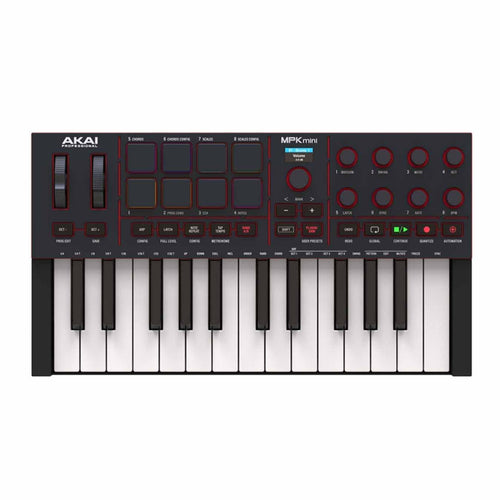 Akai MPK Mini IV Midi Controller - Black