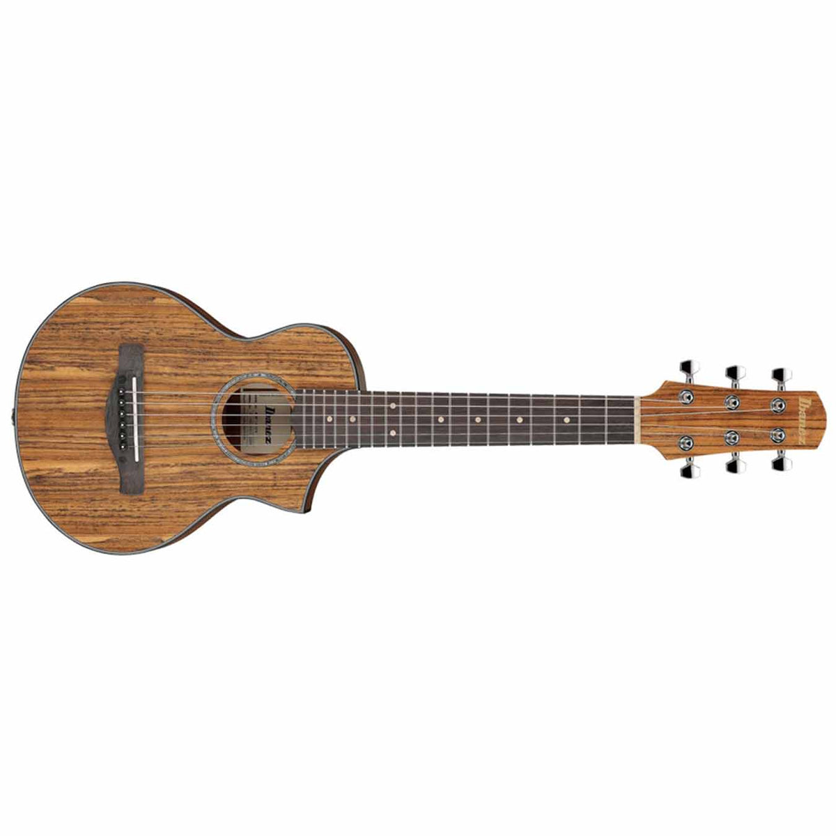 Ibanez EWP14WB OPN Cutaway Tenor Style Piccolo Acoustic Guitar - Open Pore Natural