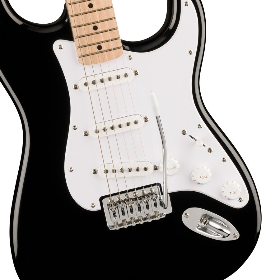 Fender Squier Sonic Stratocaster Maple Fingerboard Electric Guitar 0373152506 - Black