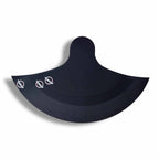 Drumistan Drum Mute Pad Kit, 9-Piece Black, Silent Training Set with Multiple Sizes (10,12,14,16) shell set + 3 cymbals set +