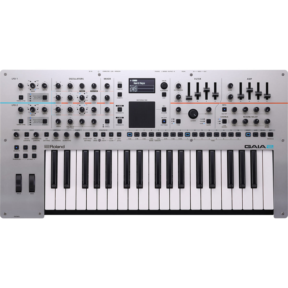 Roland GAIA2 37-key Virtual Analog Wavetable Synthesizer