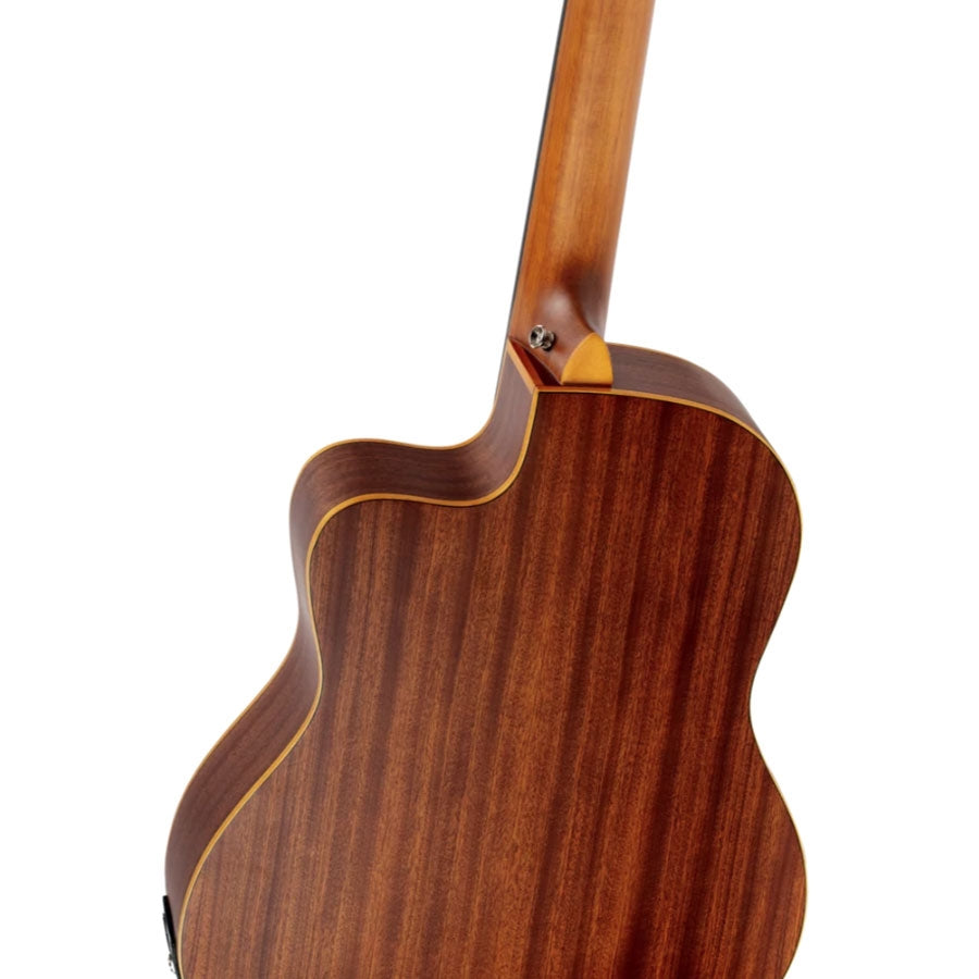 Ortega RCE125SN Family Series Spruce-Mahogany Full Size Electro Acoustic Classical Guitar - Natural