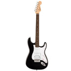 Fender Squier Debut Series Stratocaster HSS LRL WPG Electric Guitar 379610506 With Bag - Black