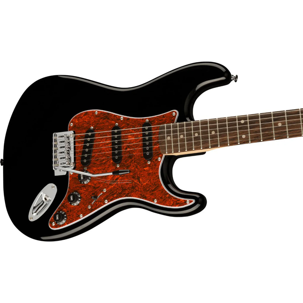 Fender Squier Affinity Stratocaster - Limited Edition Black, Tortoise Shell Pickguard