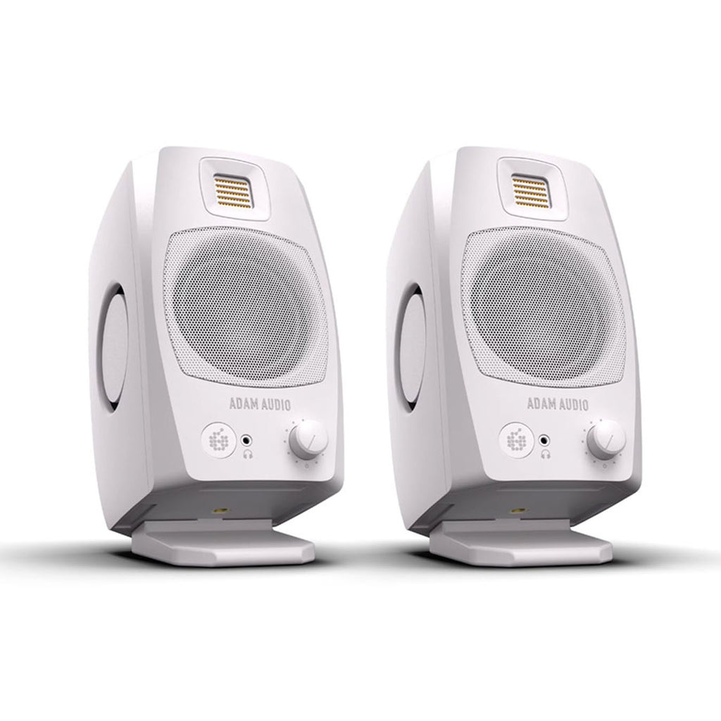 Adam Audio D3V 3.5 inch Desktop Active Studio Monitor - Pair White