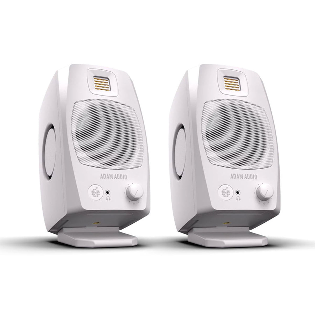 Adam Audio D3V 3.5 inch Desktop Active Studio Monitor - Pair White