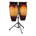 LP Aspire Wood Conga Set W/stand LPA646-VSB