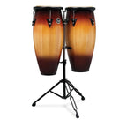 LP Aspire Wood Conga Set W/stand LPA646-VSB
