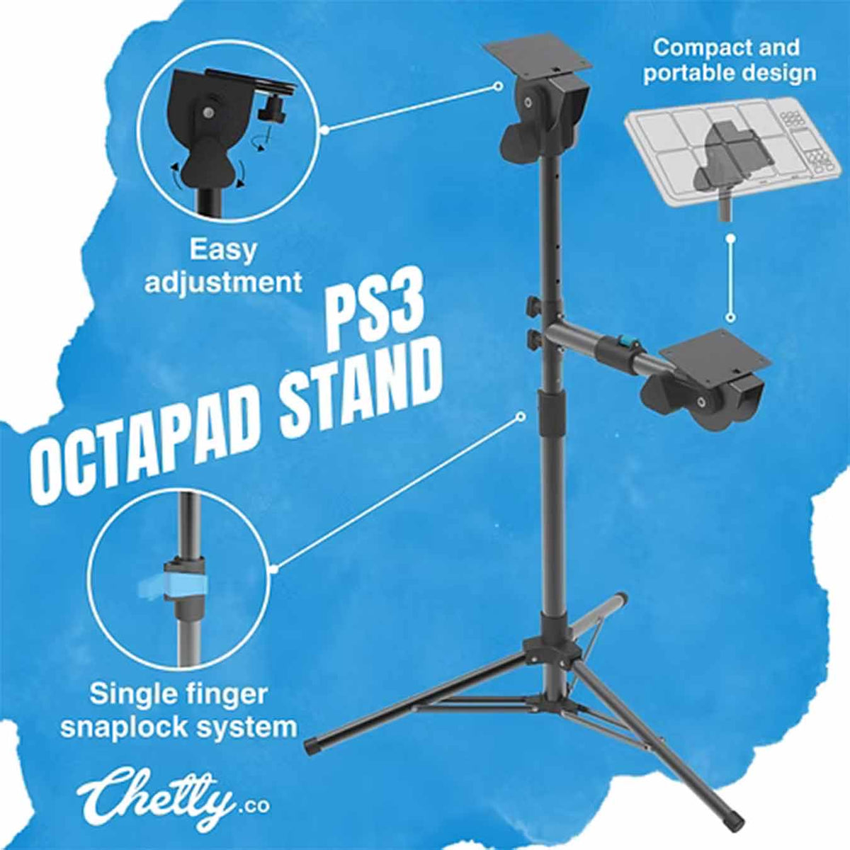 IA stand Octa pad Stand Twin PS3
