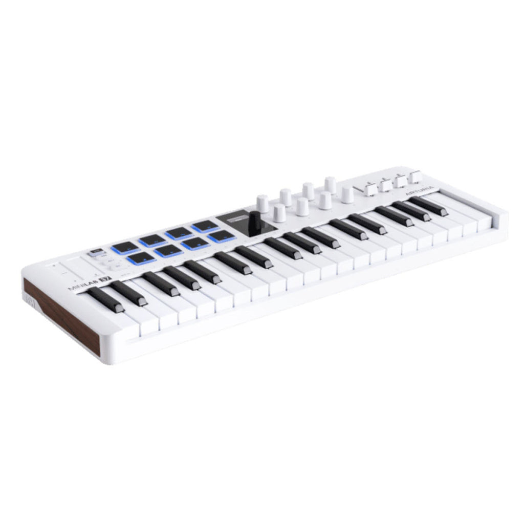 Arturia Minilab 37 MK3 37-Keys Universal Midi Controller - White
