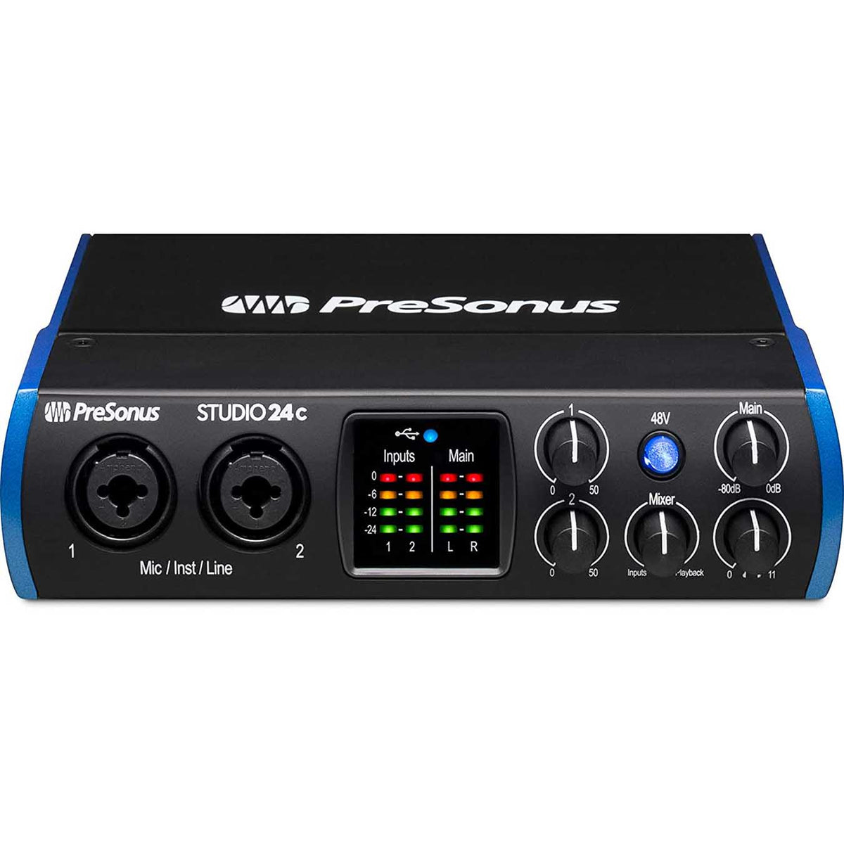 Presonus Studio 24C 2-in/2-out USB-C Audio Interface