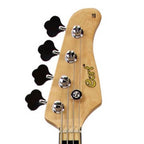Cort GB54-ASH NAT 4 String Bass Guitar - Natural Glossy