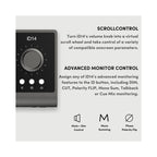 Audient iD14 (MKII) 10in/6out High Performance USB3.0 Audio Interface with 126dB Dynamic Range- 2 X Audient Console Preamps- 