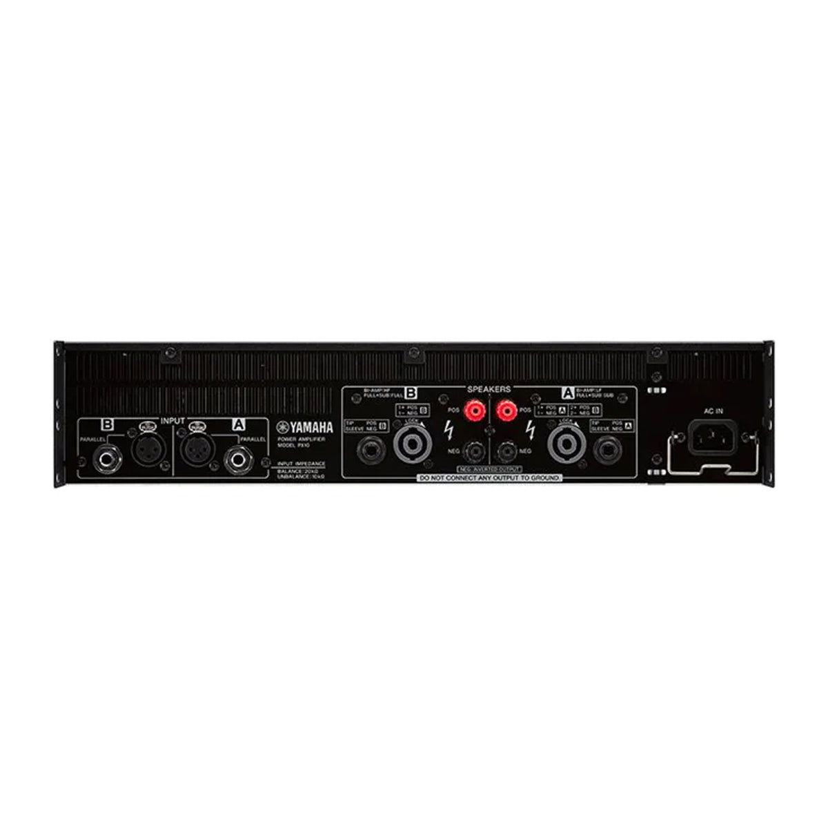 YAMAHA PX10 DUAL CHANNEL 2X1200W POWER AMPLIFIER