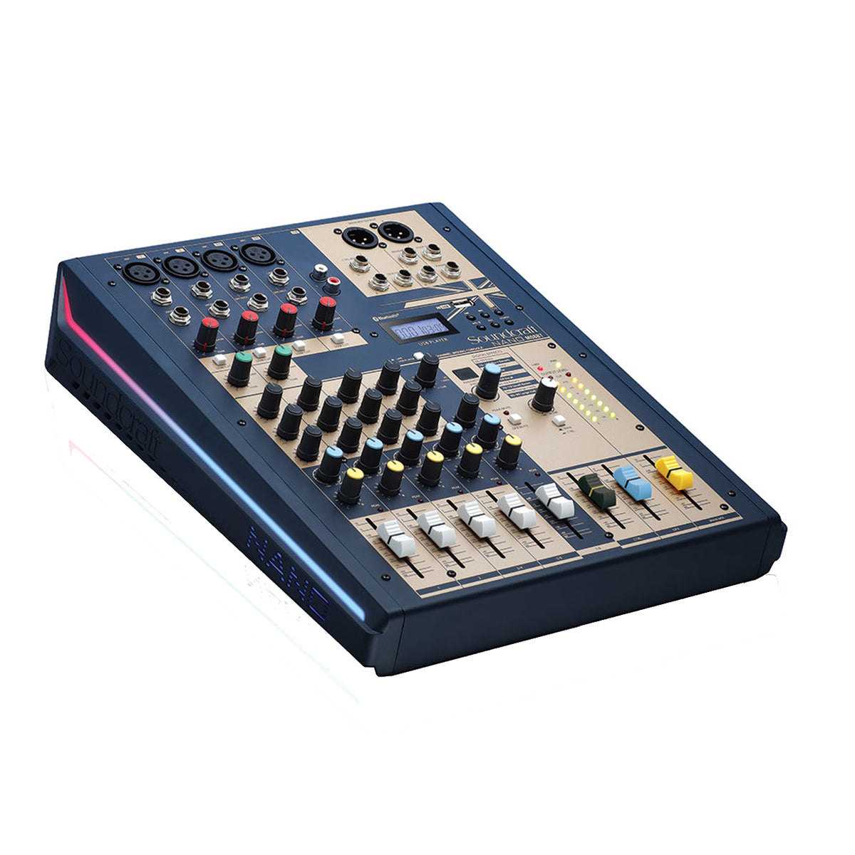 SOUNDCRAFT Nano M08BT 8-channel compact analog mixer supporting Bluetooth