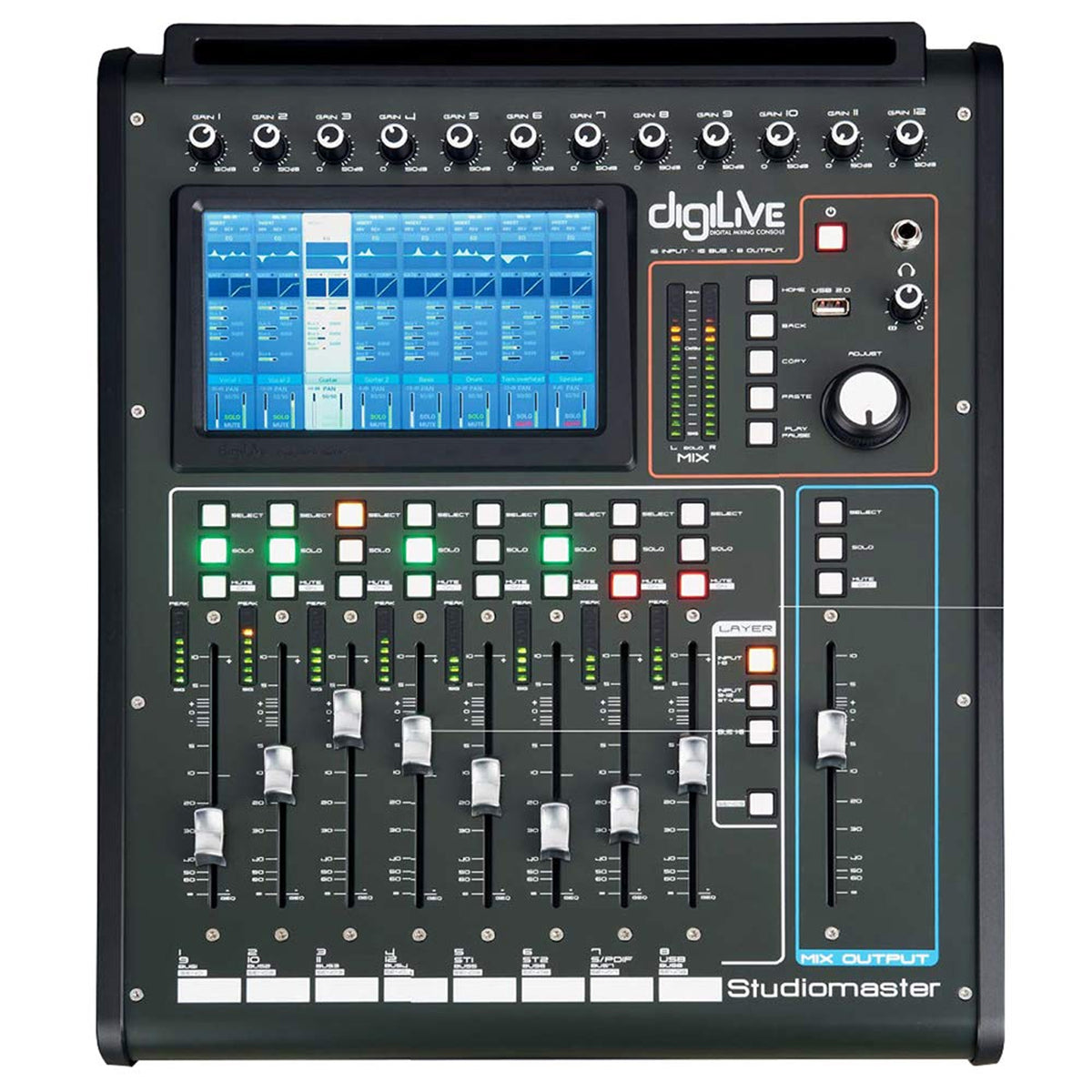 Studiomaster Digilive 16 - Channel Digital Mixing Console