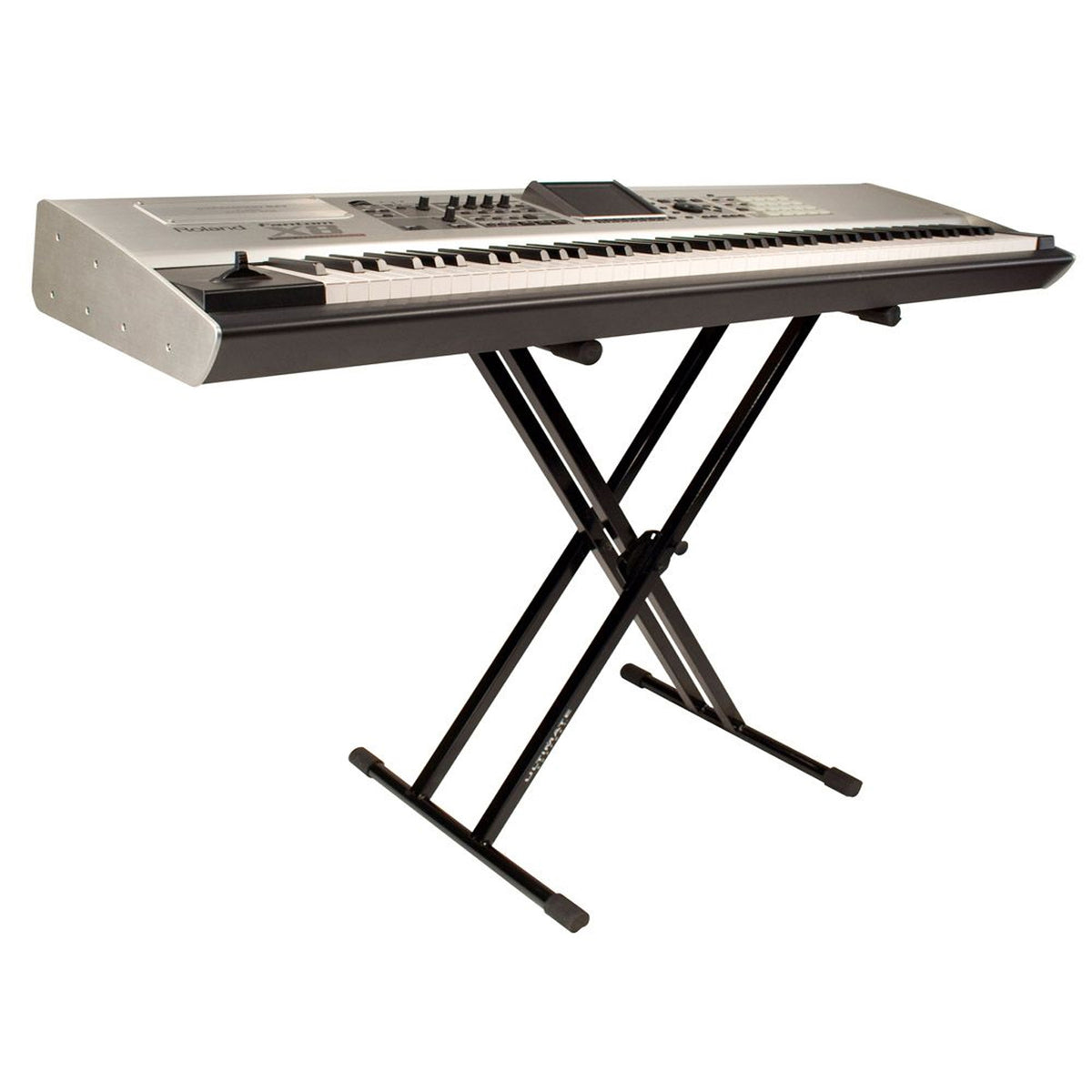 Ultimate Support IQ-2000 X- Style Double Brace Keyboard Stand