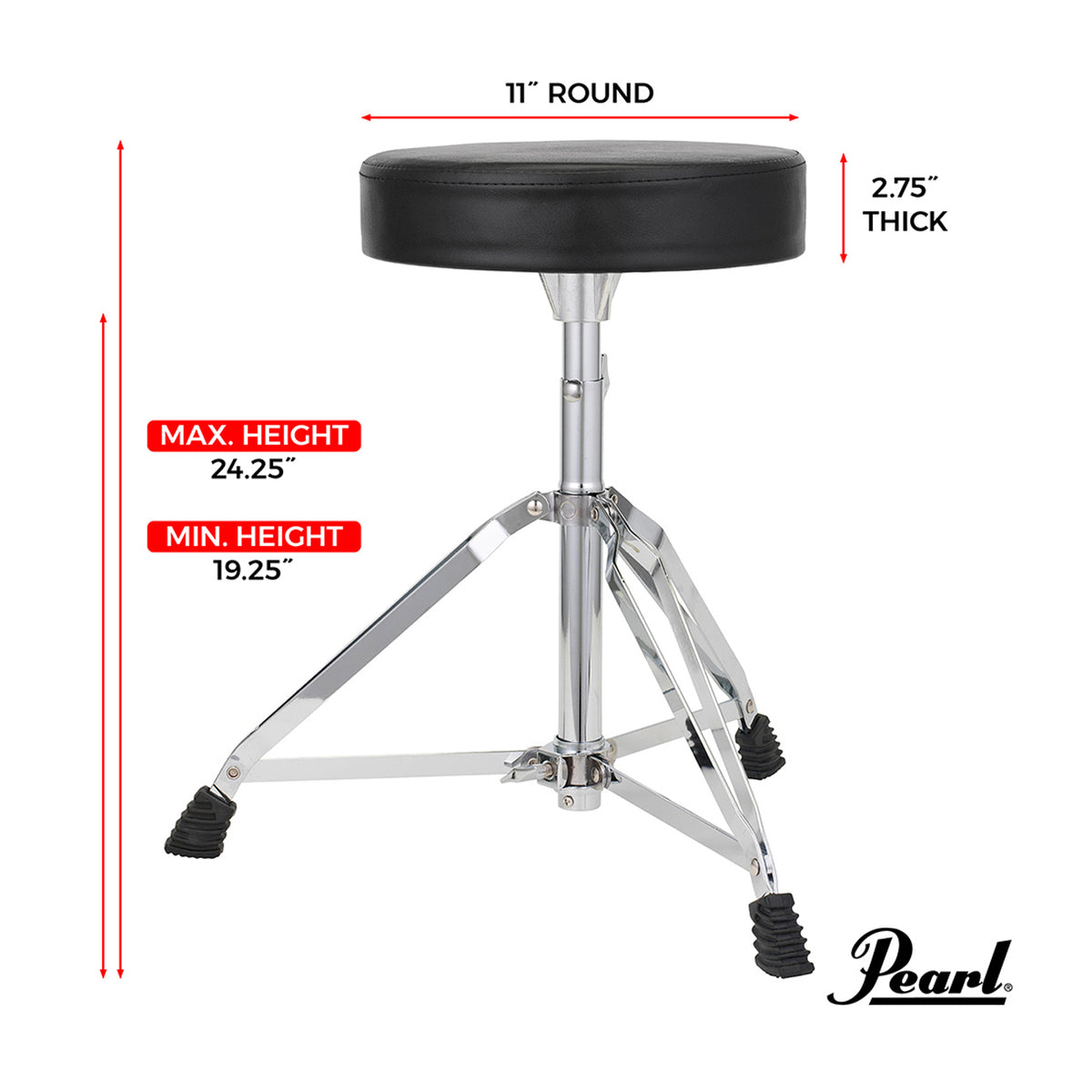 Pearl D50 Drum Throne
