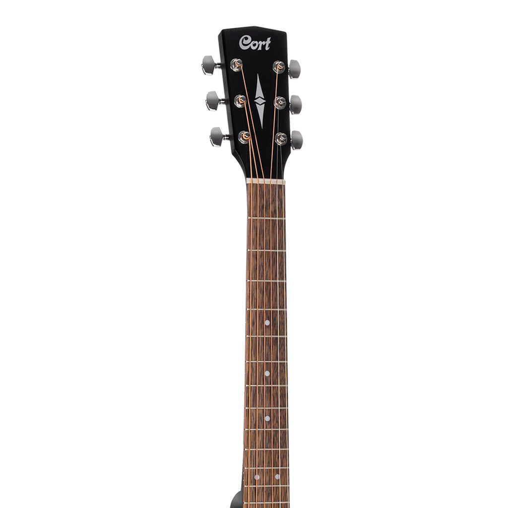 Cort AF510E Semi-Acoustic Guitar - Black Satin