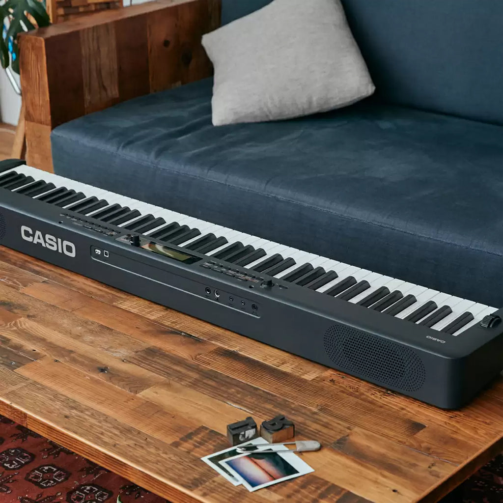 CASIO CDP-S360BK 88-KEYS DIGITAL PIANO with CS470P Stand and Pedal Unit