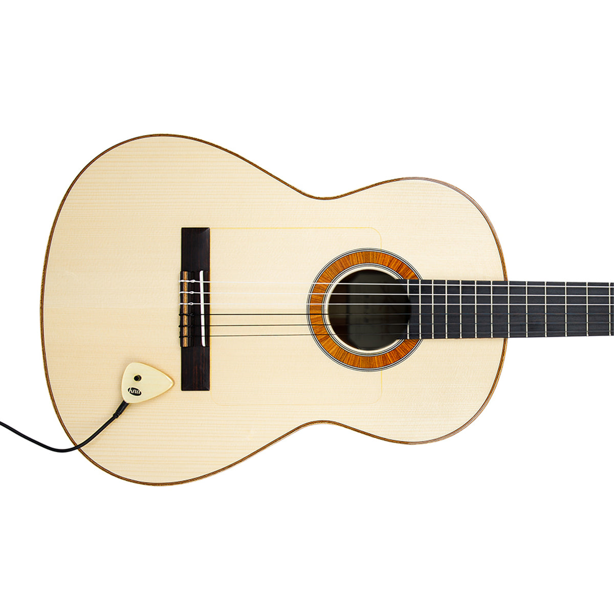 KNA AP-2 Portable surface-mounted piezo with volume control for variety of acoustic instruments