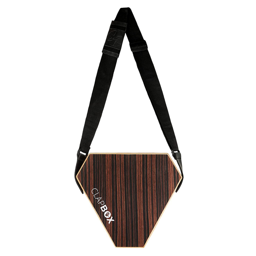 Clapbox Travel Cajon (2-sided), Snare, Bongo - Rubber wood with Carry Bag
