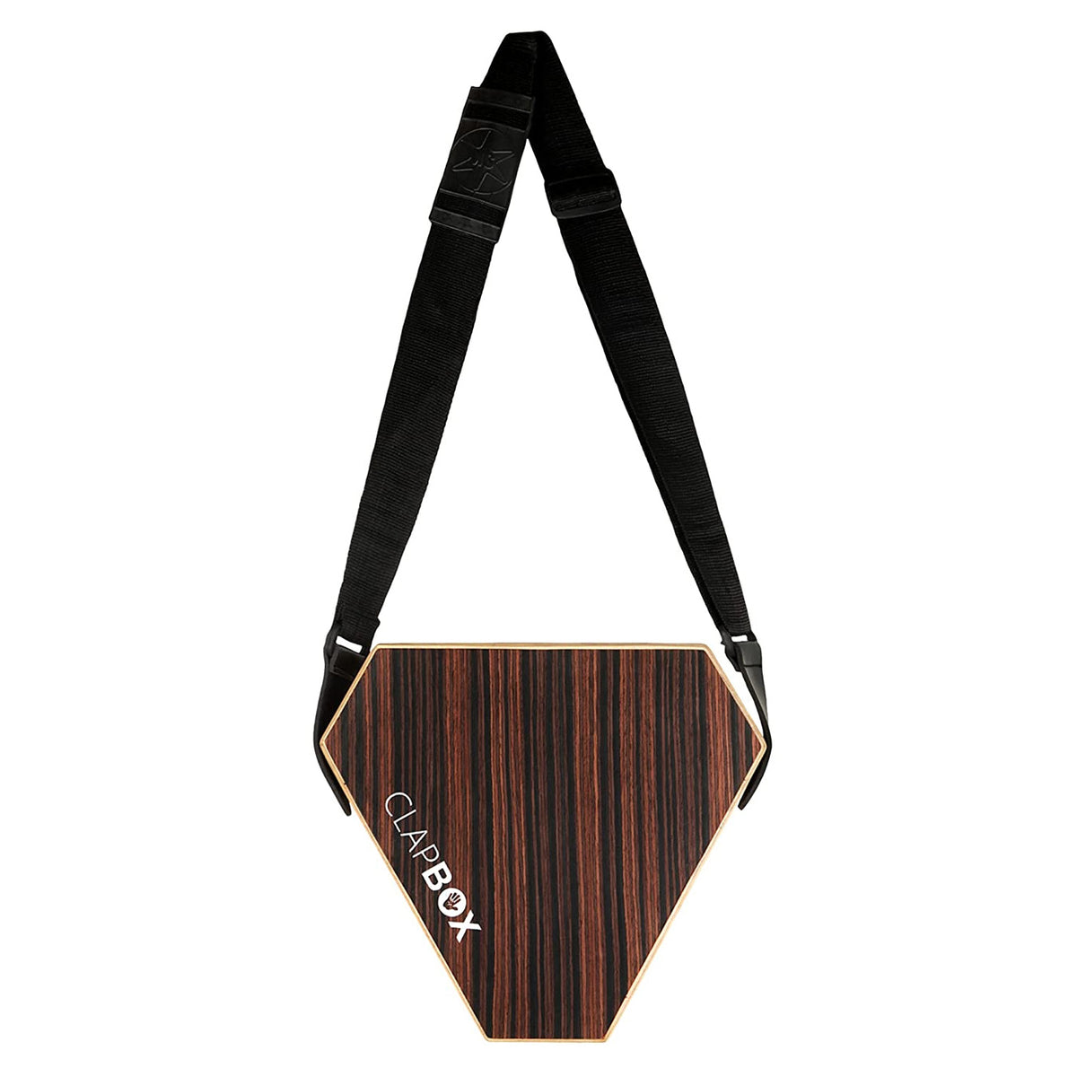 Clapbox Travel Cajon (2-sided), Snare, Bongo - Rubber wood with Carry Bag