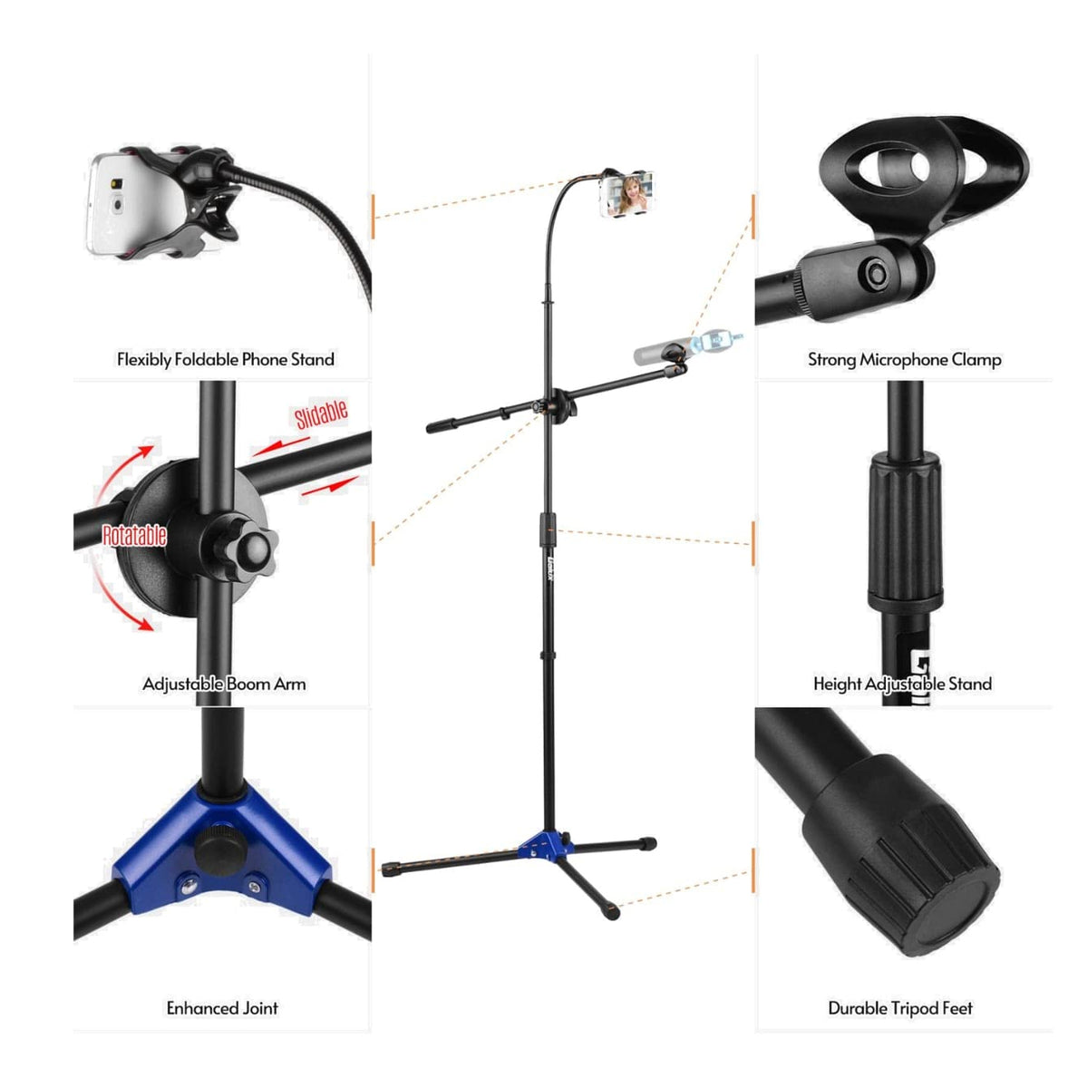 GALUX MICROPHONE STAND GMP-600
