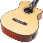 Valencia VA434CE 4/4 Size Auditorium Classical Guitar Natural