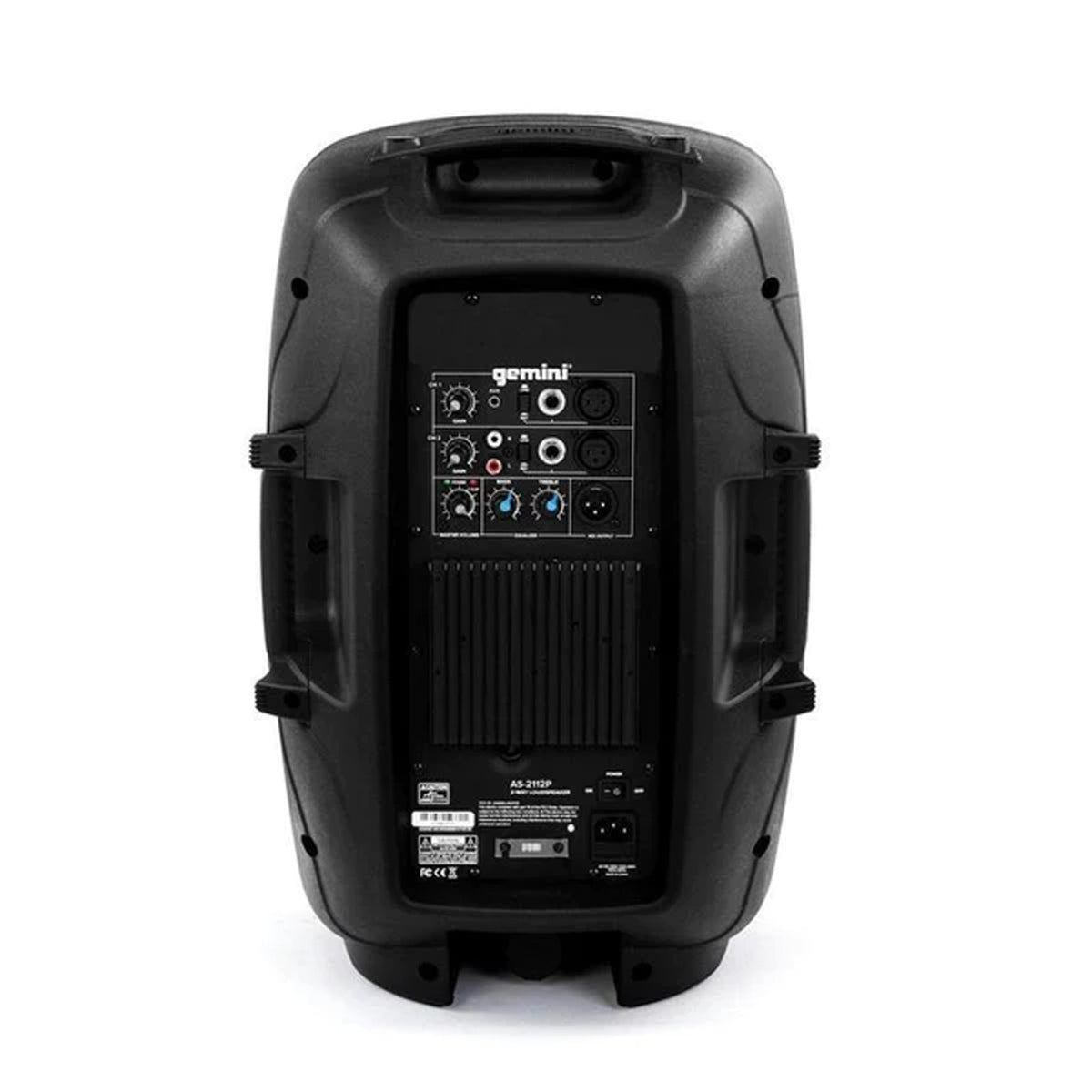 GEMINI AS-2112P 1500 WATT ACTIVE 12-INCH LOUDSPEAKER