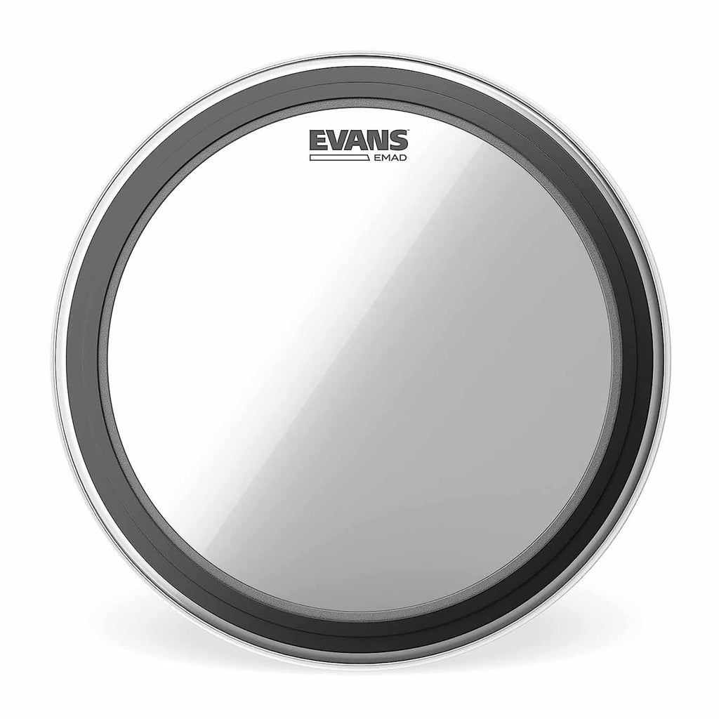 Evans EMAD BTR Clear Bass Drum Head, 22 Inch (BD22EMAD)