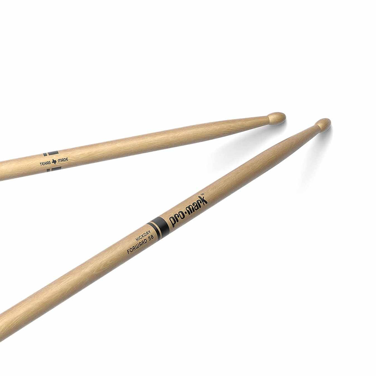 Promark Drum Sticks FORWARD 5B Lacquered Hickory TX5BW Pair