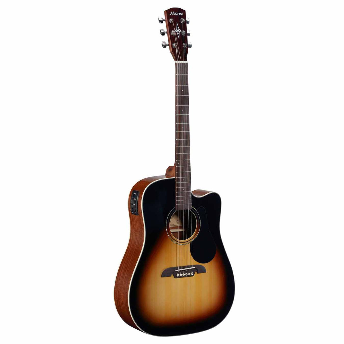 Alvarez RD26CE Regent Series Cutaway Acoustic Guitar with Deluxe Gig Bag Sun Burst