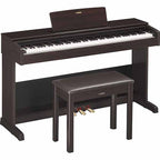 Yamaha YDP105 Arius 88-Key Digital Piano with stand-pedal unit- bench- and Pa-150B power adapter