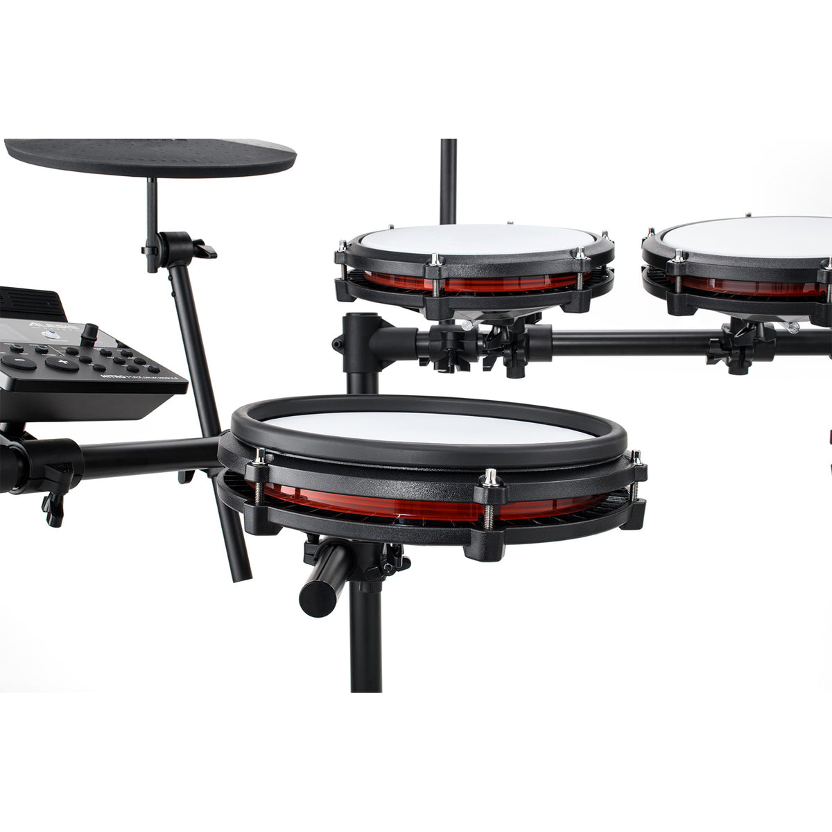Alesis NITRO MAX KIT Eight Piece Electronic Drum Kit with Mesh Heads and Bluetooth