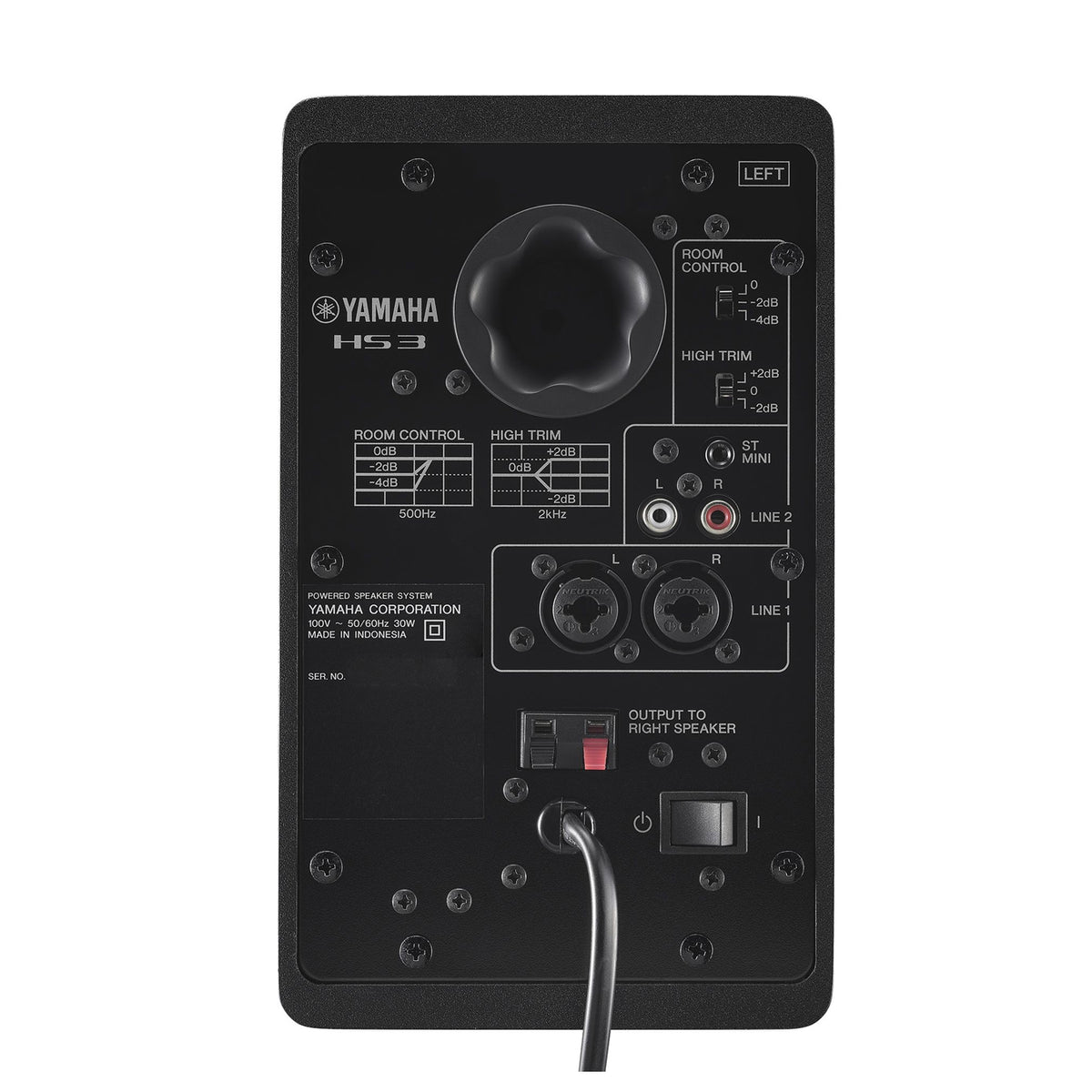 Yamaha HS3 3.5Inch 2-Way studio monitor - Black