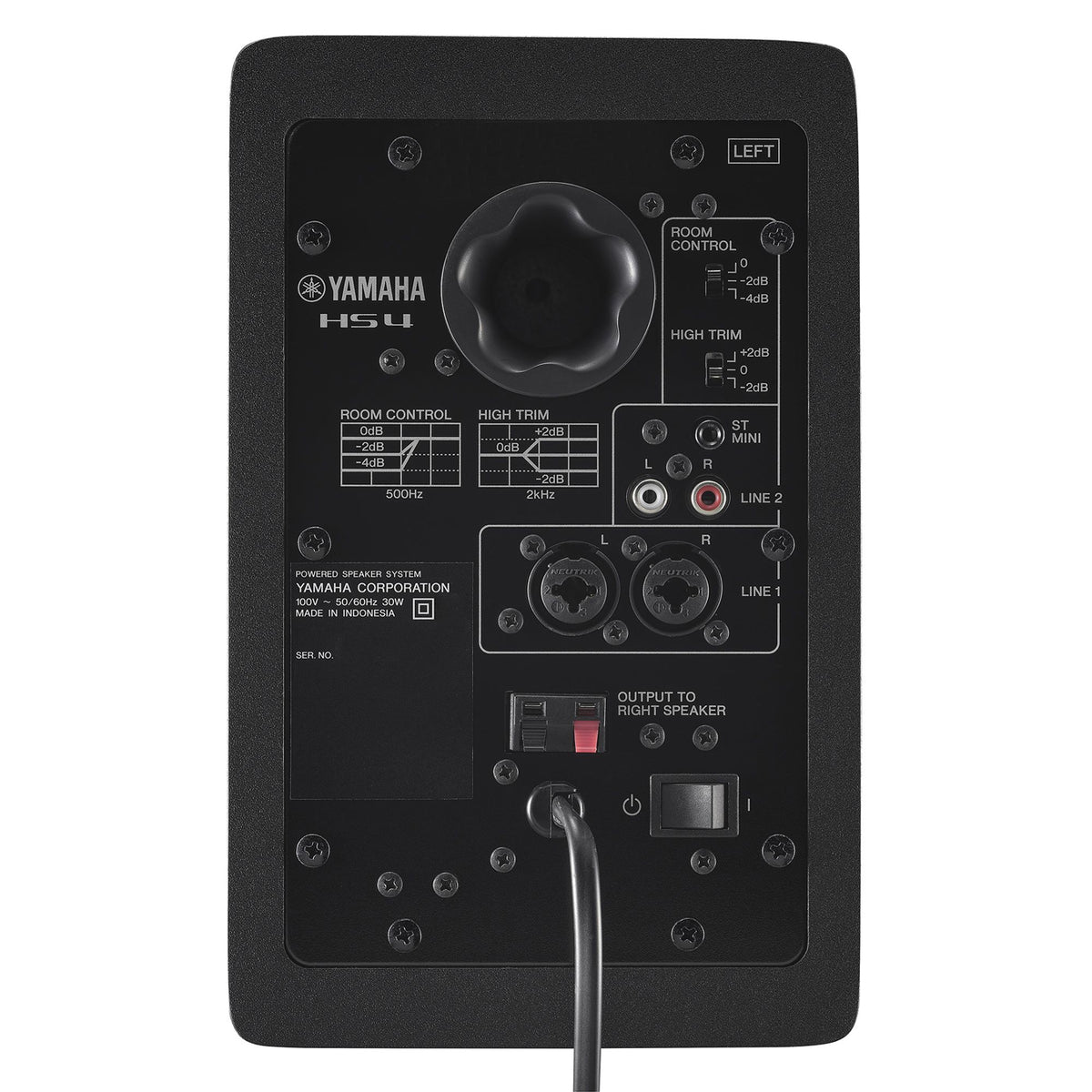 Yamaha HS4 4.5Inch 2-Way studio monitor - Black