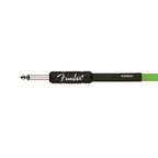 Fender PROFESSIONAL SERIES GLOW IN THE DARK CABLES - 3m - Green