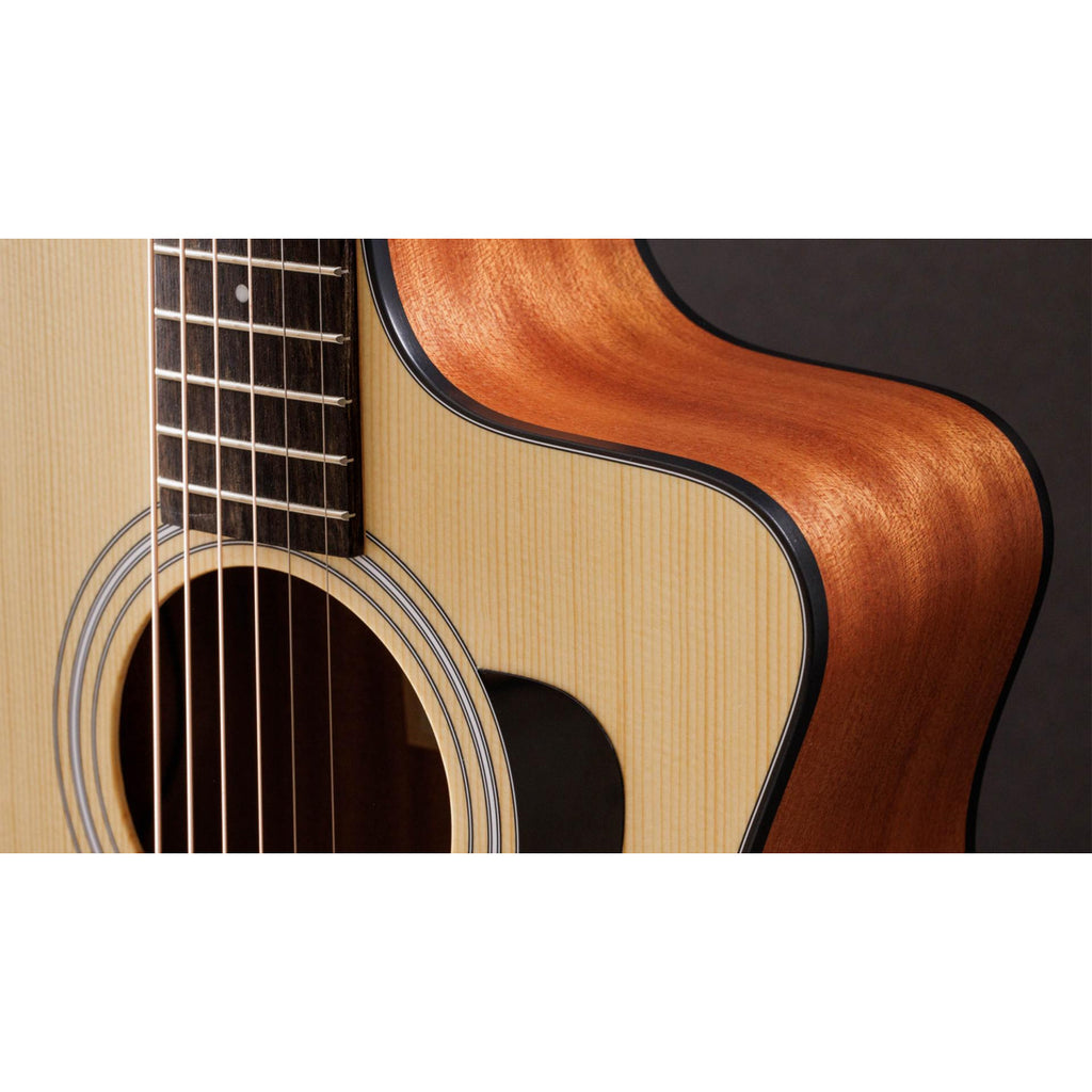 Taylor 114ce-S Grand Auditorium Semi-Acoustic Guitar - Natural
