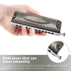 EASTTOP FORERUNNER CHROMATIC HARMONICA T1248NV - KEY C