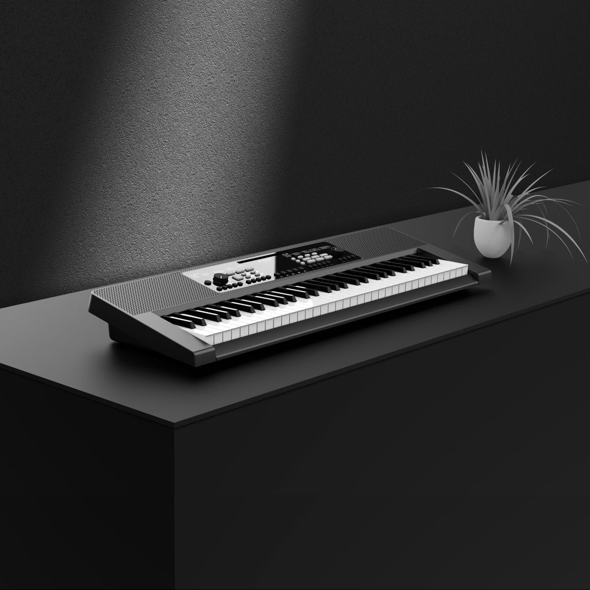Donner DEK-620 keyboard 61 Key Piano Keyboard with Bench, Stand, Headphones