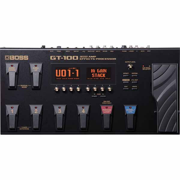 BOSS GT-100 COSM Amp Multi Effects Guitar Processor