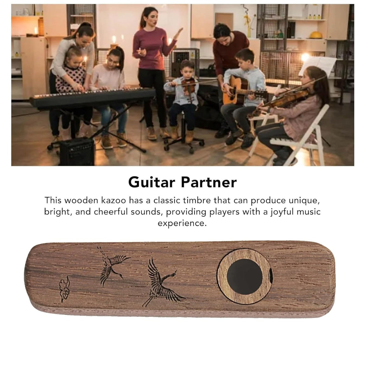 Neowood Wooden Kazoo