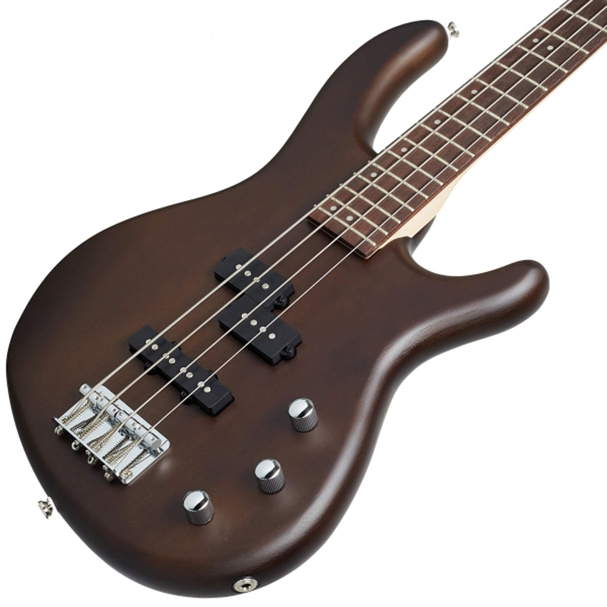 CORT ACTION PJ BASS GUITAR Open Pore Walnut