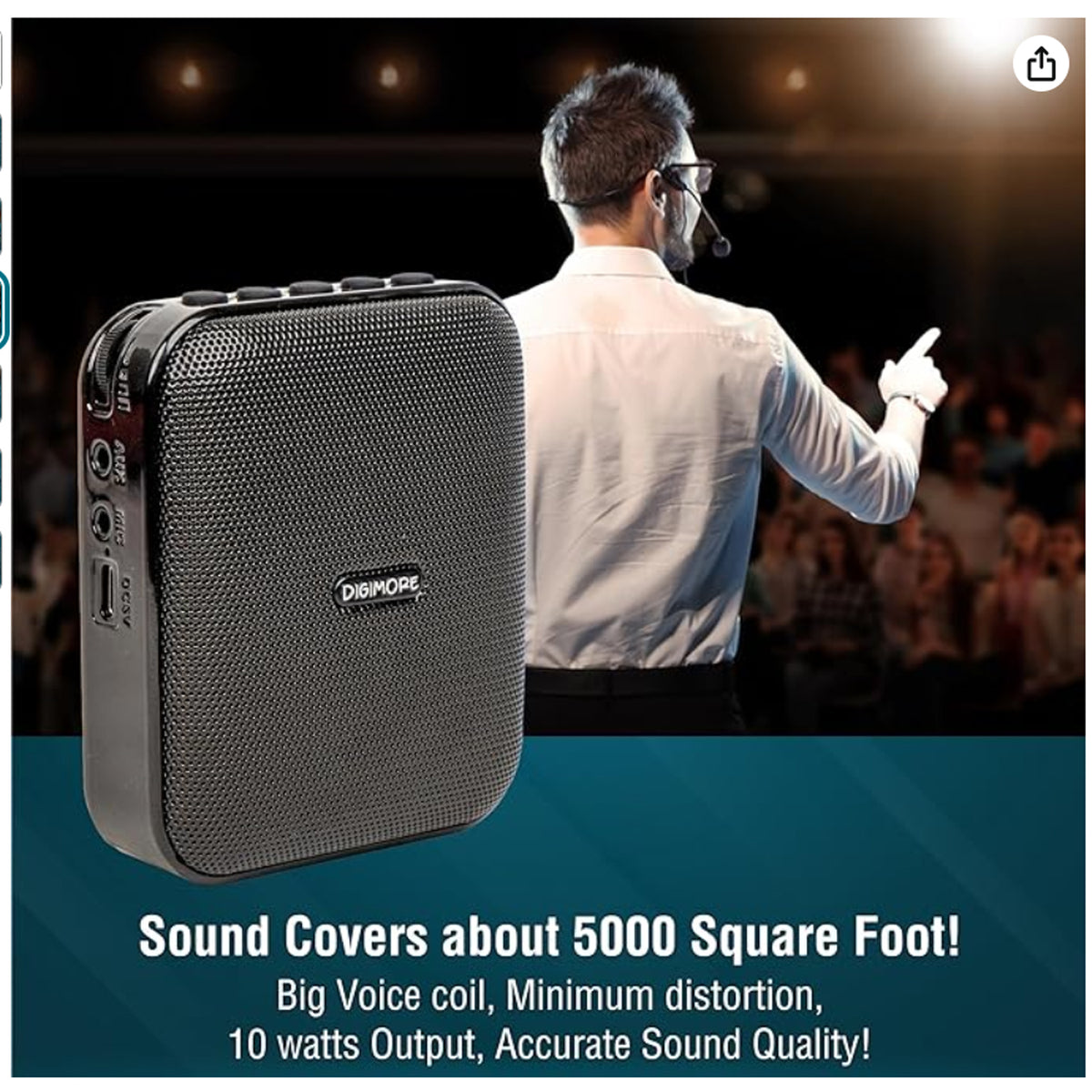 DIGIMORE D-1210 Bluetooth Voice Amplifier