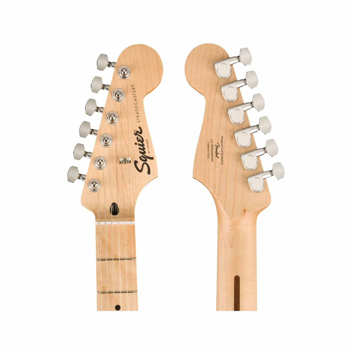 Fender Squier Sonic Stratocaster HSS MN WPG Electric guitar Artic White – 0373202580 with bag