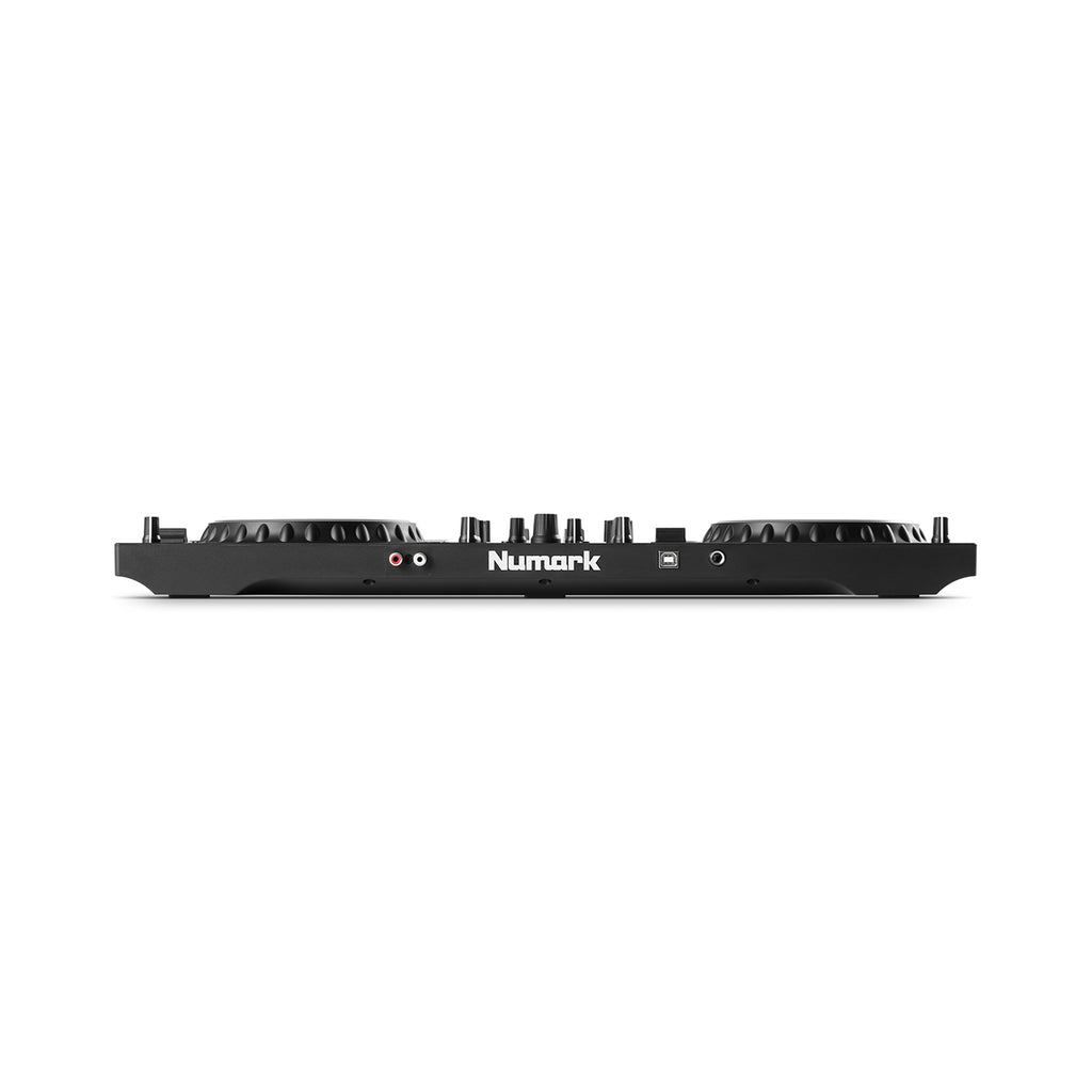 Numark Mixtrack Platinum FX 4-Deck Advanced DJ Controller with Jog Wheel Displays and Effects Paddles