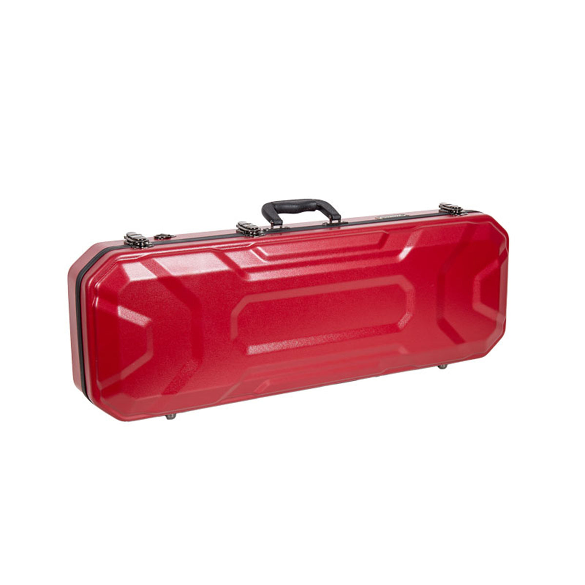 Crossrock Oblong 4/4 Violin Hard Case in Red - CRA860VFRD